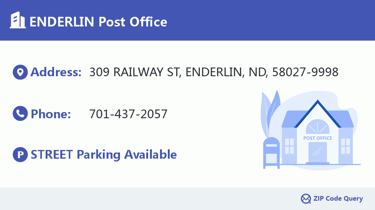 Post Office:ENDERLIN