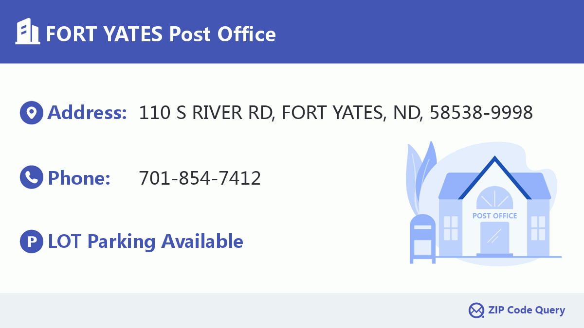 Post Office:FORT YATES