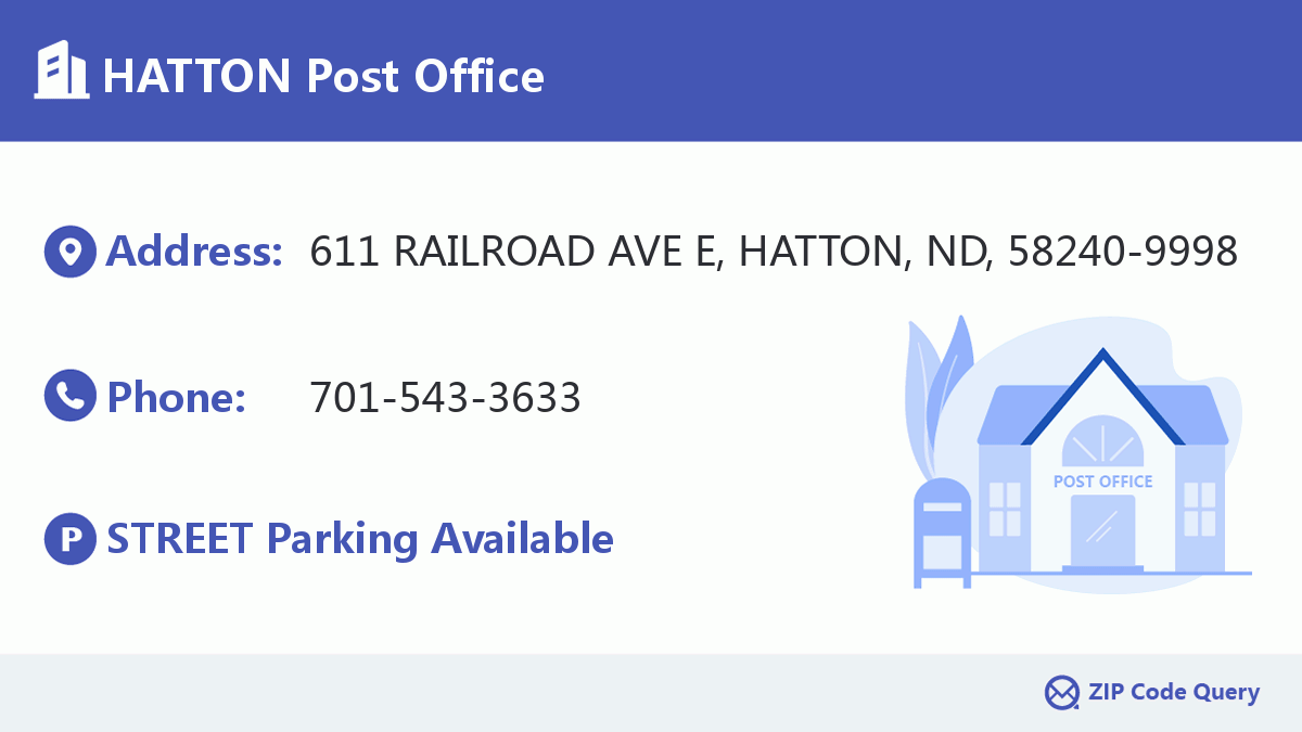 Post Office:HATTON