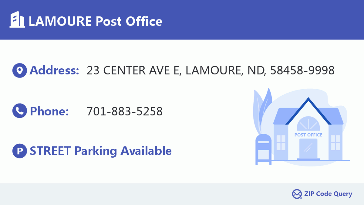 Post Office:LAMOURE