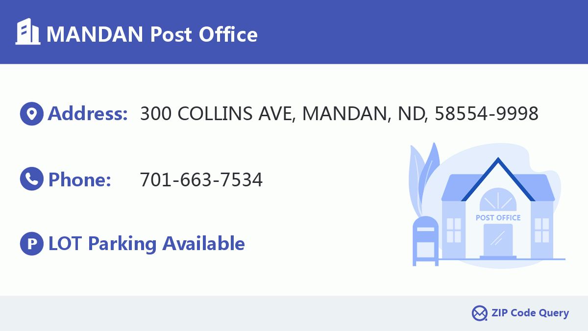 Post Office:MANDAN