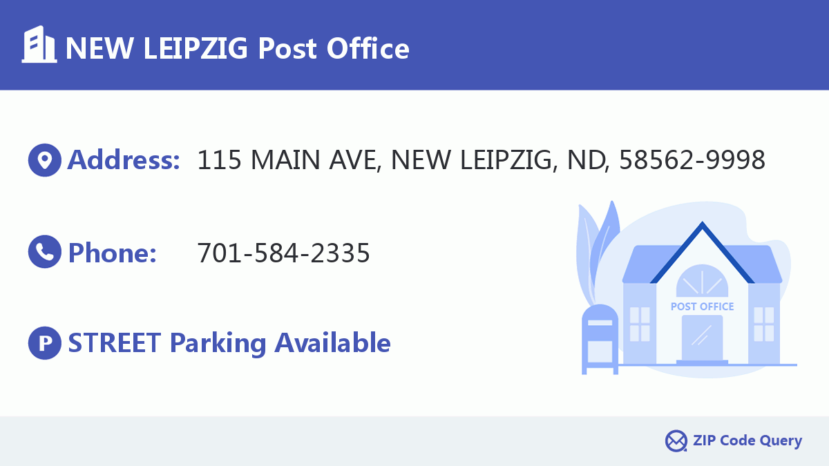 Post Office:NEW LEIPZIG