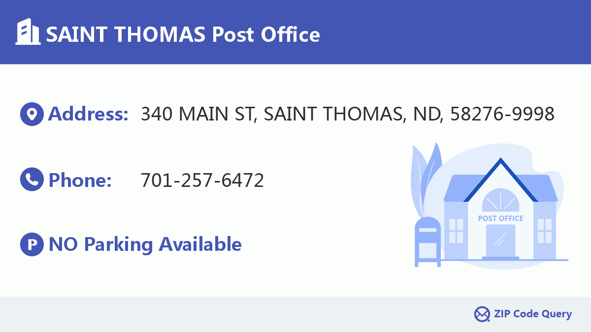 Post Office:SAINT THOMAS