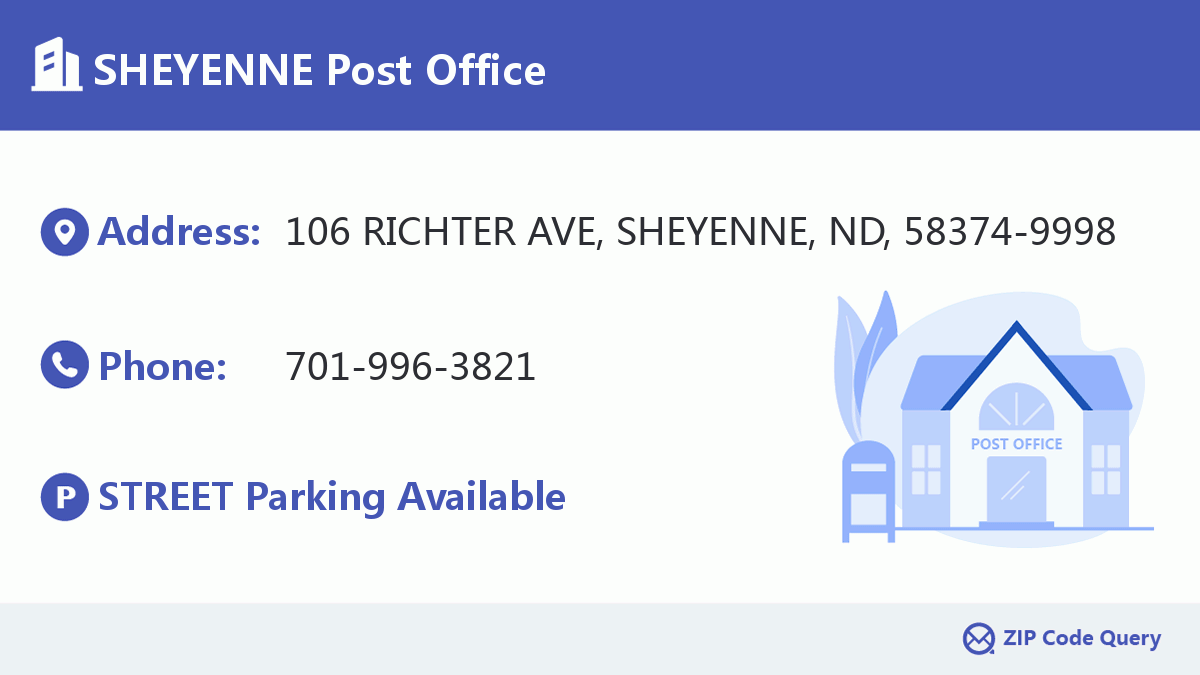 Post Office:SHEYENNE