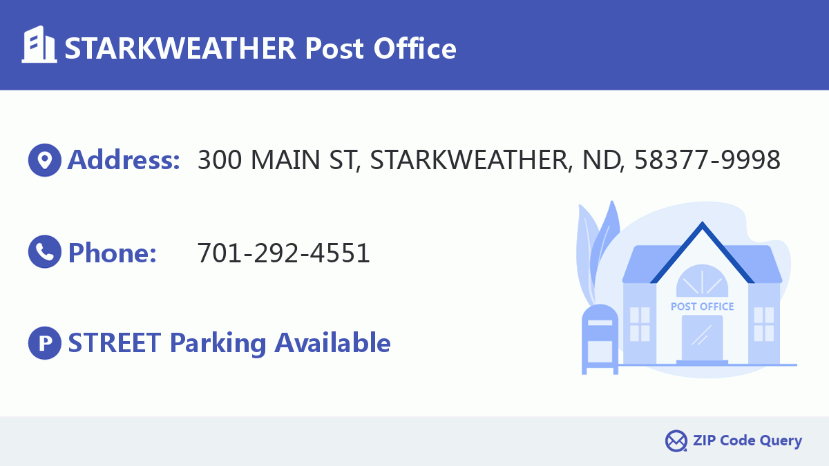 Post Office:STARKWEATHER