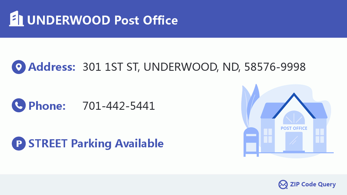 Post Office:UNDERWOOD