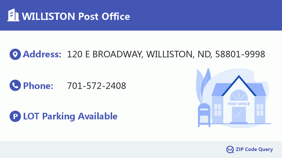 Post Office:WILLISTON