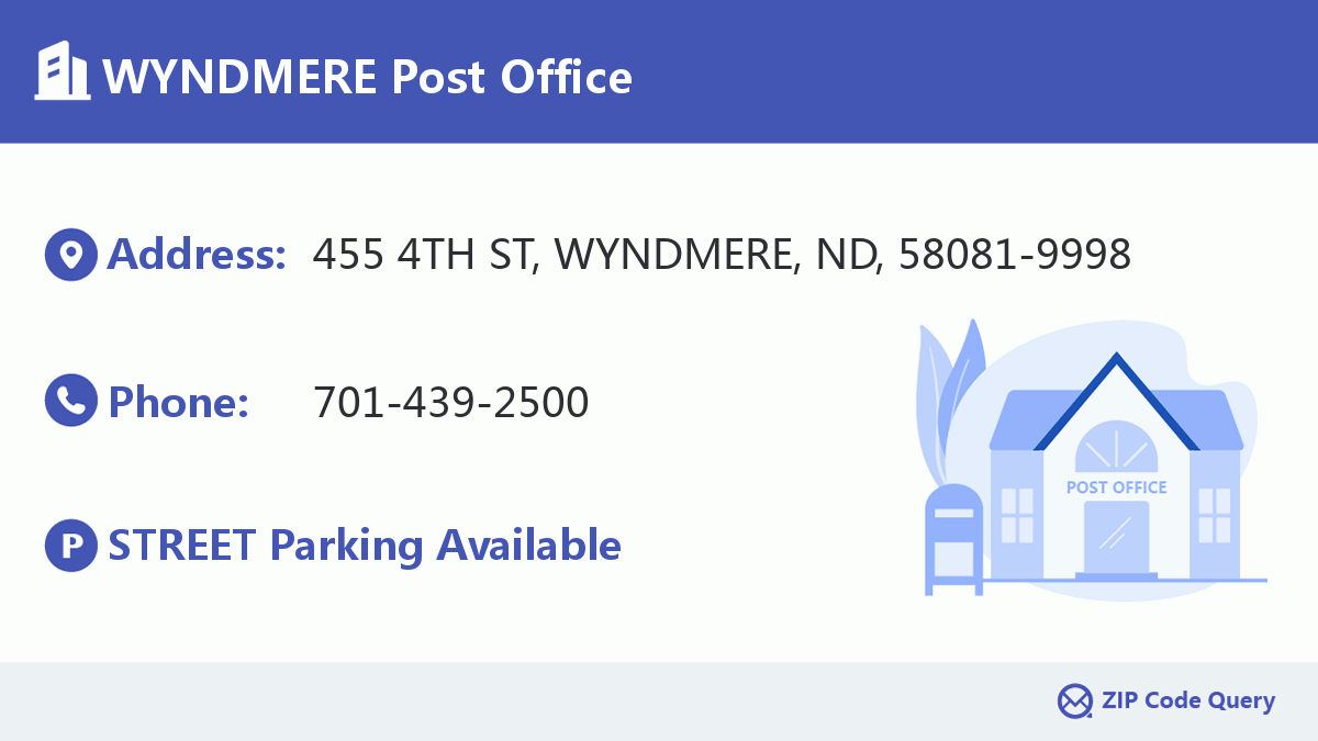Post Office:WYNDMERE